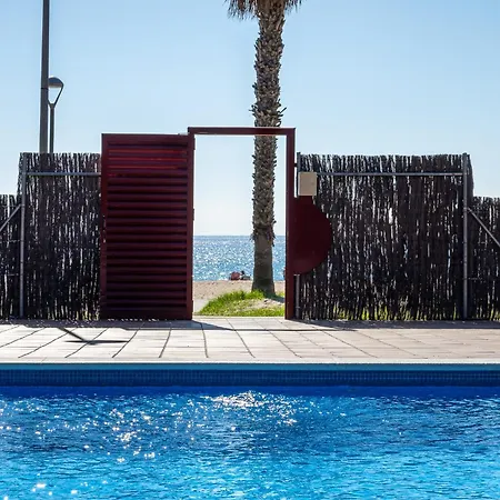 At049 Els Pins, Primera Linea De La Playa Con Piscina Y Barbacoa דירה *