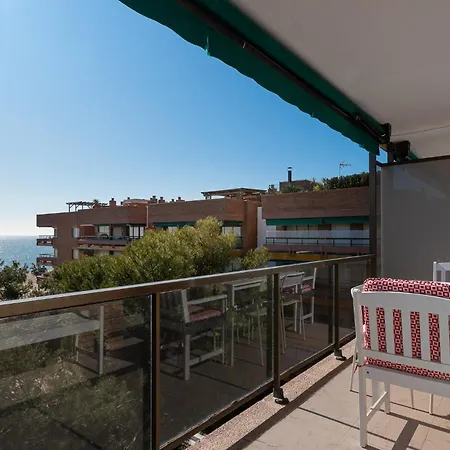 At049 Els Pins, Primera Linea De La Playa Con Piscina Y Barbacoa *
